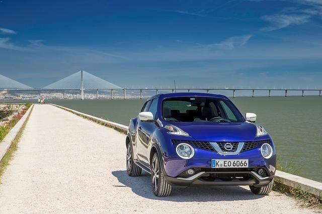  Das Facelift-Modell des seit 2010 erhältlichen Nissan Juke kommt im Juni zum unveränderten Basispreis von 15.450 Euro zu den Händlern.