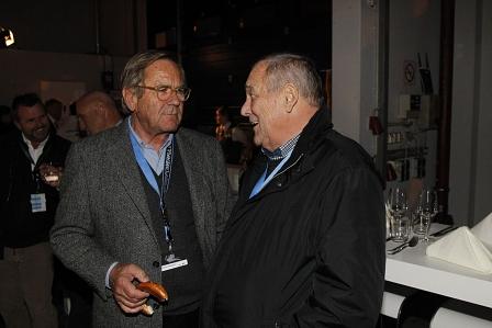 Legenden unter sich: Jochen Neerpasch (li.) und Paul Rosche