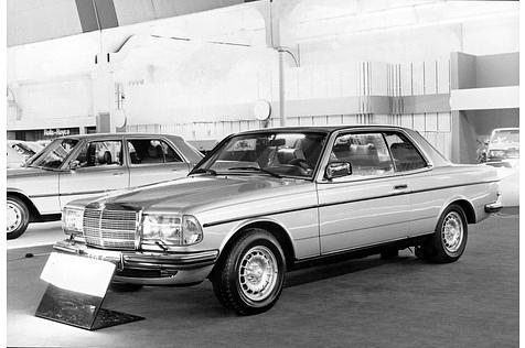 Weltpremiere Mercedes C 123 auf dem Genfer Salon 1977