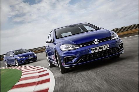 Rennstreckentauglich: der VW Golf R