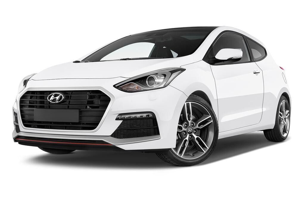 Hyundai I30 (Baujahr 2015) Turbo 3 Türen seitlich vorne mit Felge