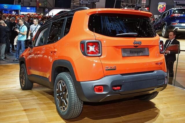 Der Jeep Renegade basiert auf der modifizierten Plattform des Fiat 500L.