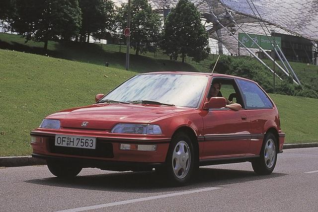 Die vierte Generation des Honda Civic, gebaut von 1987 bis 1991