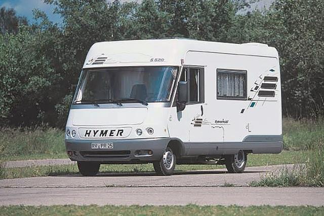 1995 brachte Hymer die komfortable S-Klasse in den Markt