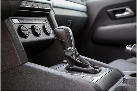 In unserem Test war der V6 an eine Achtgang-Automatik gekoppelt