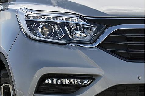LED-Scheinwerfer? Fehlanzeige.