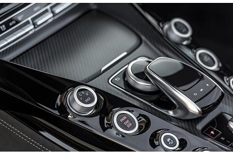 Mercedes AMG GT C Roadster - die Drehschalter wirken wie aus dem Fisher-Price-Regal