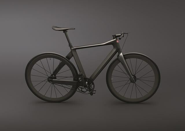 Das Bugatti Bike besteht zu 95 Prozent aus Carbon und soll weniger als 5 Kilogramm wiegen