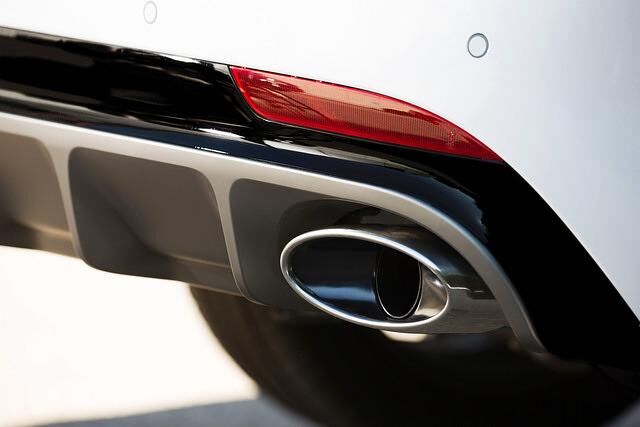 Der Diffusor am Heck zählt zu den wenigen Tuning-Komponenten