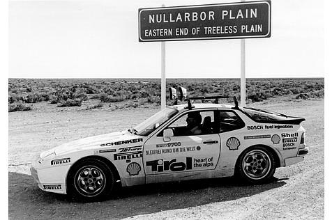 Bei der Rekordfahrt vor 31 Jahren stieß Gerhard Plattner mit seinem Porsche 944 in entlegene Gegenden vor