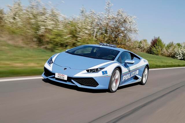 Lamborghini Huracán für italienische Polizei - Schneller als die Polizia erlaubt?