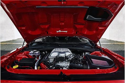 Die Wurzel allen Übels: Komplett überarbeiteter 6,2-Liter-Kompressor-V8 mit 852 PS