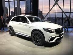 New York International Auto Show (NYIAS) - Power-Parade am Hudson River