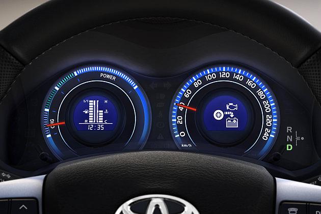 Hier fließt Energie von den Rädern zur Batterie (Rekuperation)