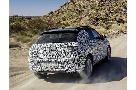 VW T-Roc Prototyp - ungewöhnliches Heck