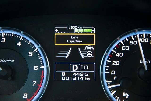 Unter anderem bietet das Sicherheitskonzept des Levorg einen Spurverlassenswarner
