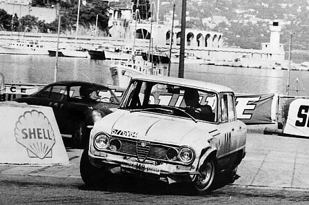 Alfa Romeo 1600 TI Super bei der Tour de France 1963