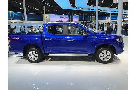 Seltener Gast auf der Shanghai Autos Show der Pickup Maxus T60