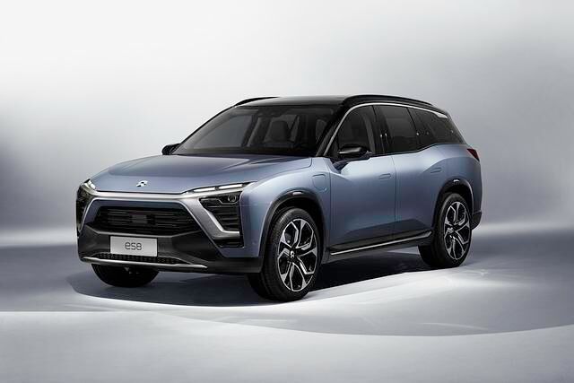 Erstmalig zeigt das Elektroauto-Start-up Nio mit dem ES8 auch ein SUV