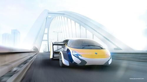 Aeromobil zeigt Serienversion - Finale in Monaco