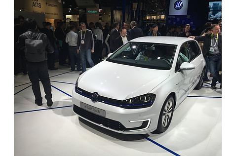 VW E-Golf CES 2016