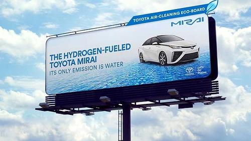 Toyota-Werbekampagne - Doppelt saubere Luft