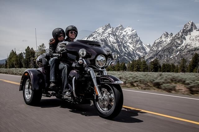 Das Trike Tri Glide Ultra Classic gehrört erstmals zum Harley-Programm in Duetschland