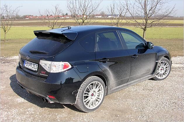 Den Impreza WRX STI gibt es aktuell nur als Fünftürer mit Fließheck