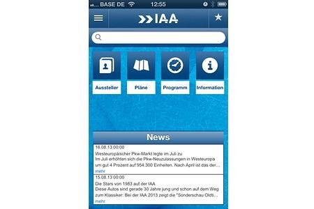 Mobil auf der IAA - Routenplaner über das Messegelände
