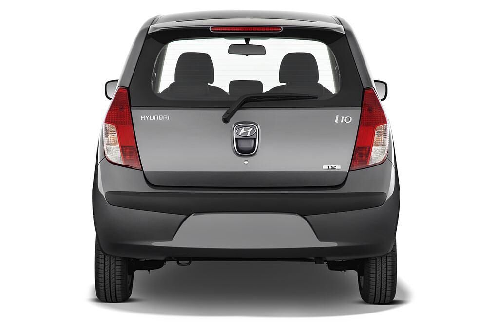 Hyundai I10 (Baujahr 2010) Style 5 Türen Heckansicht