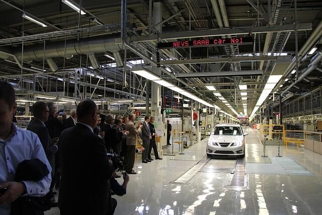 Bei Saab werden wieder Autos gebaut