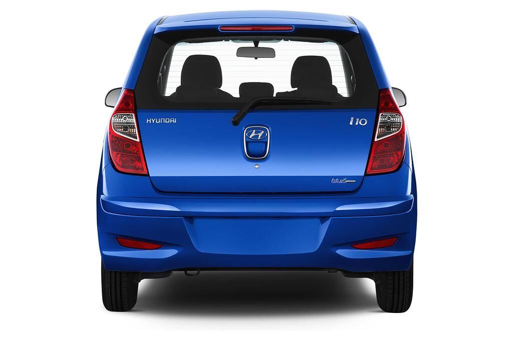 Hyundai I10 (Baujahr 2012) Classic 5 Türen Heckansicht