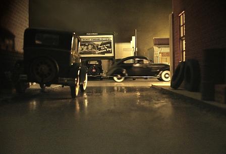 Modellauto Diorama