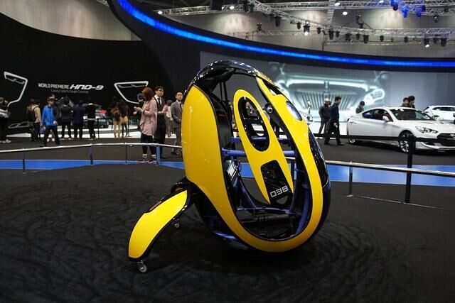 Das Ei-Mobil ist Ergebnis eines Ideen-Wettberwerbs
