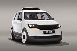 Elektrotaxi EVA - Kühle Akkus in größter Hitze