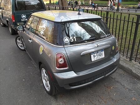 Elektroauto Mini E in New York