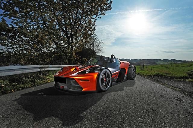 Die technische Basis für den Vortrieb des KTM X-Bow GT bildet ein Zweiliter-Aggregat von Audi mit 210 kW/285 PS.