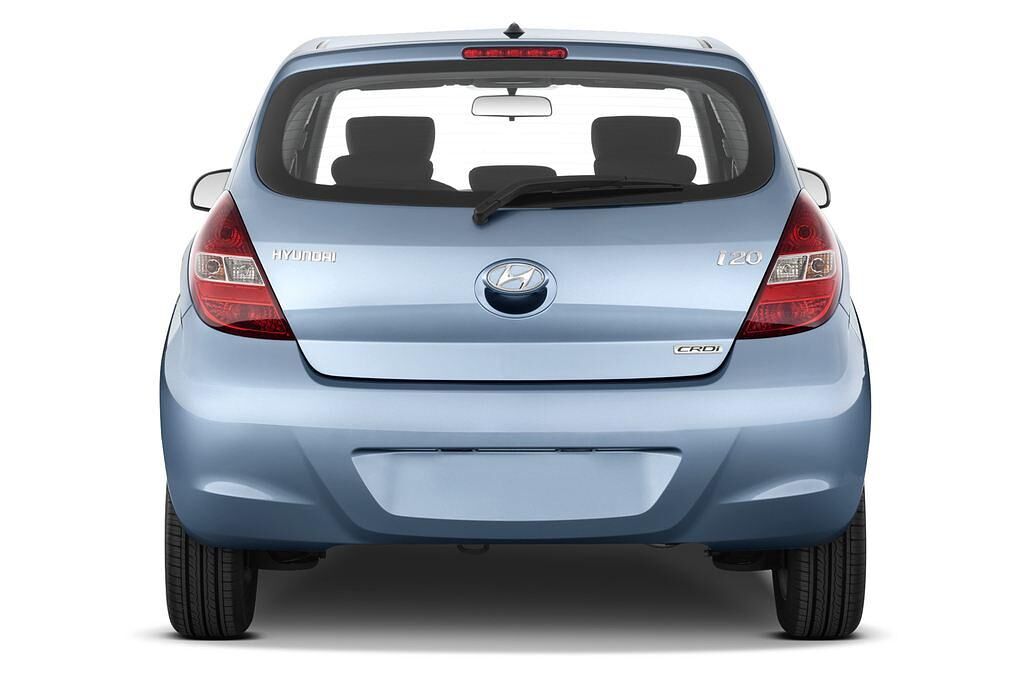 Hyundai I20 (Baujahr 2010) Style 3 Türen Heckansicht