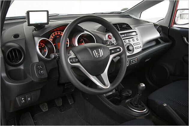 Das Jazz-Cockpit wirft keine Fragen auf