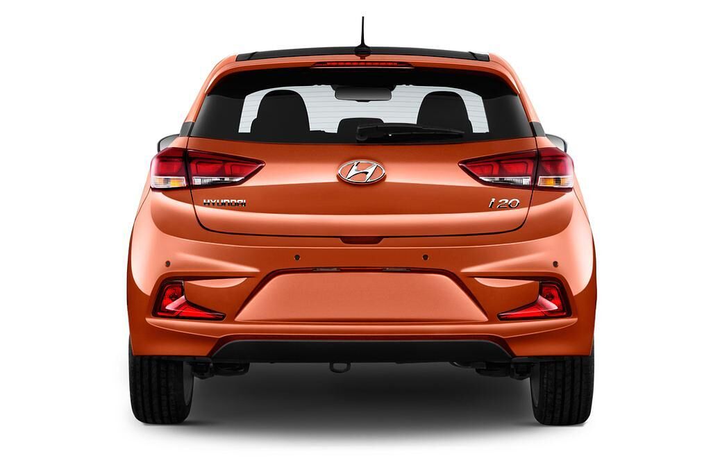 Hyundai I20 (Baujahr 2015) Style 3 Türen Heckansicht