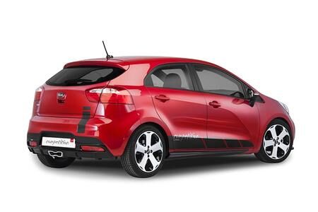 Kia Rio in Rallye-Optik - Schick gemacht für die Piste
