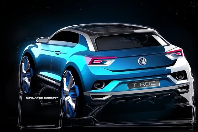 Der T-Roc ist auf Basis des modularen Querbaukastens konstruiert und mit 4,18 Metern Länge etwas kürzer als der Golf