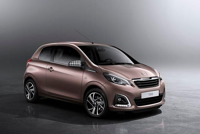 Der Peugeot 108 trägt ebenfalls das Markengesicht