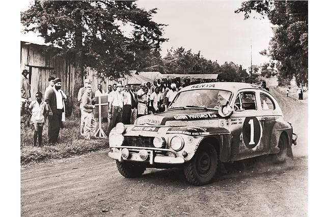 Volvo PV 544 bei der Safari Rallye 1965