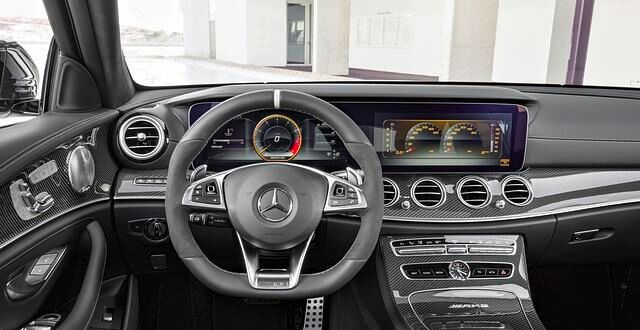 Der Innenraum des E 63 AMG ist nobel und sportlich zugleich