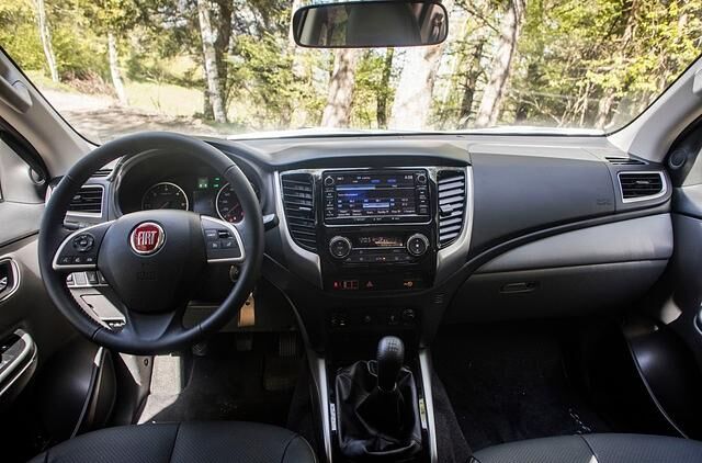 Ab dem zweiten Ausstattungsniveau bietet Fiat für den Fullback allerlei Annehmlichkeiten