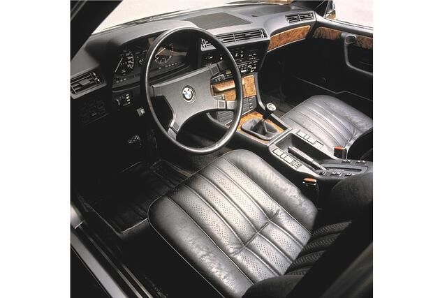 Innenraum BMW 7er (Typ E23)