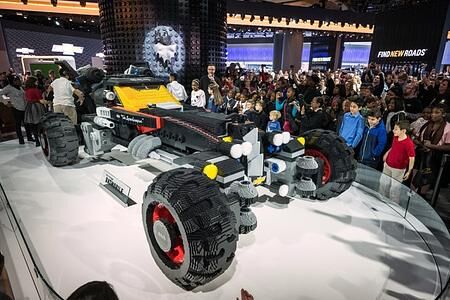 Lego Batmobil - Klötzchen für den Dunklen Ritter