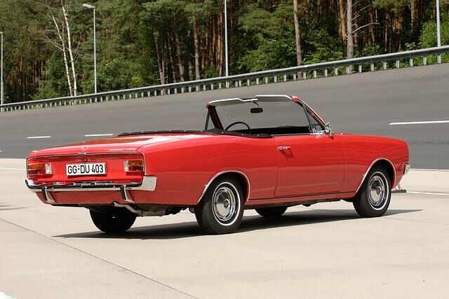 Opel Commodore A Cabriolet. Hier als Schwestermodell Rekord C Cabrio aus dem Jahr 1967