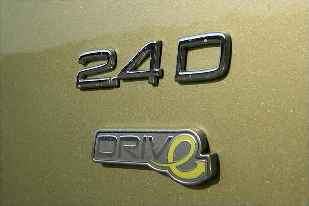 Ein Extra-Logo für die Spritsparversion des XC60